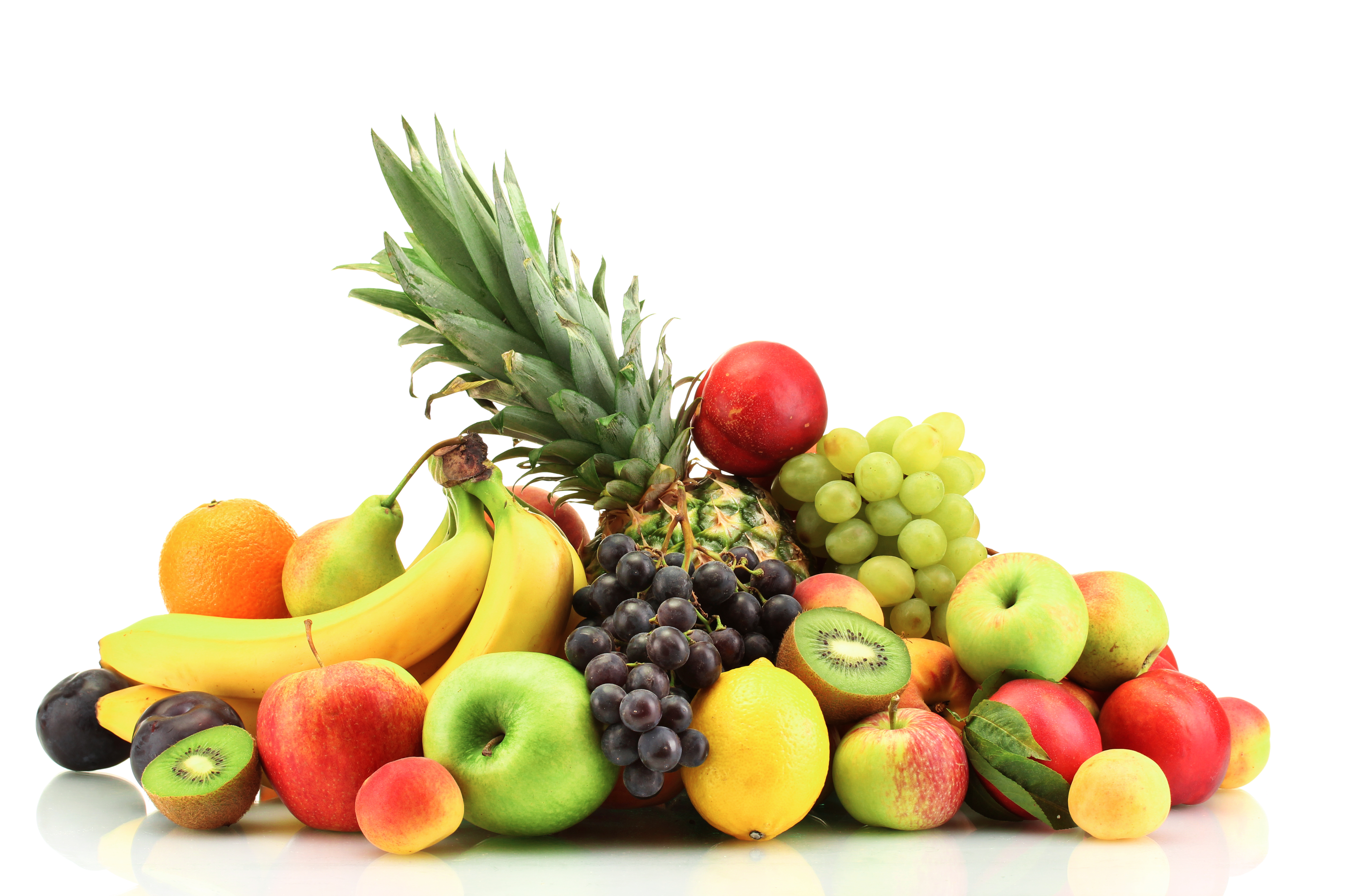 diversos tipos de frutas
