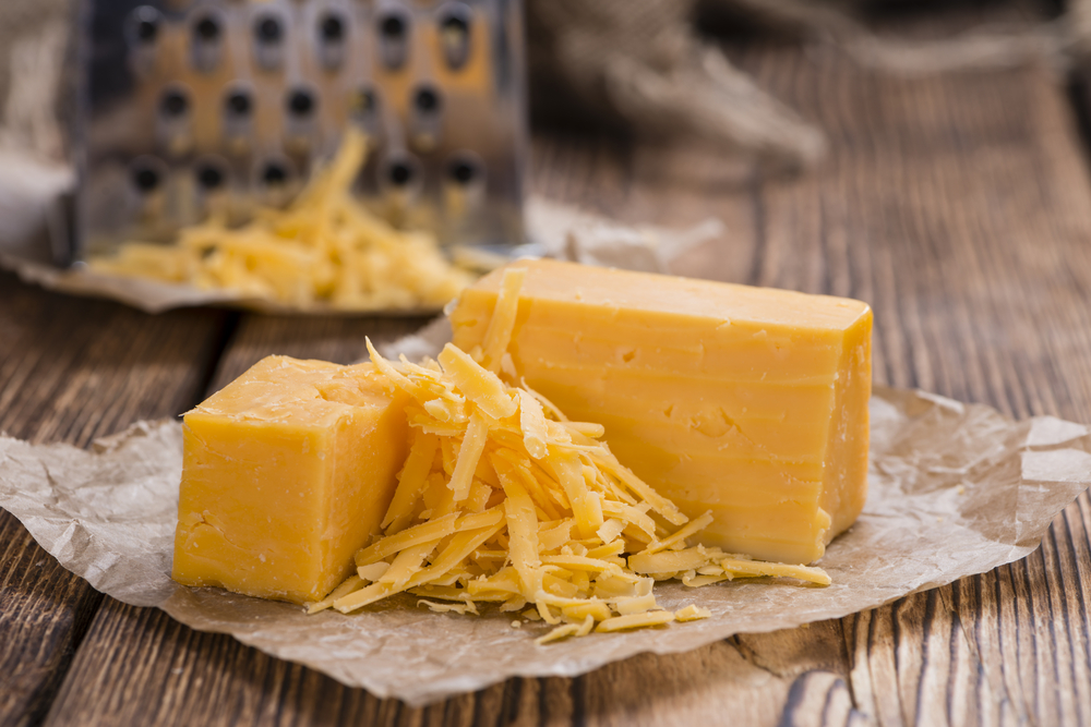 tipos de queijos - cheddar