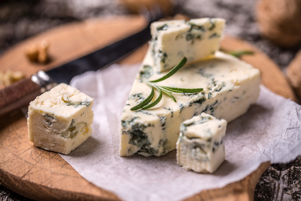 tipos de queijos - gorgonzola