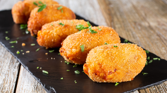 croquete de pernil