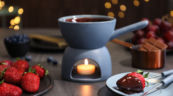 fondue de chocolate ao leite 