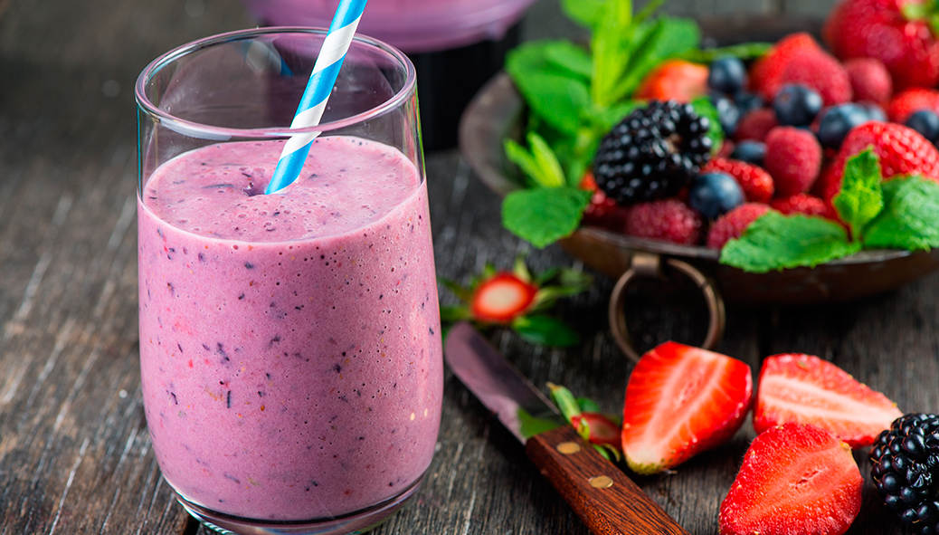 Smoothie de Frutas Vermelhas