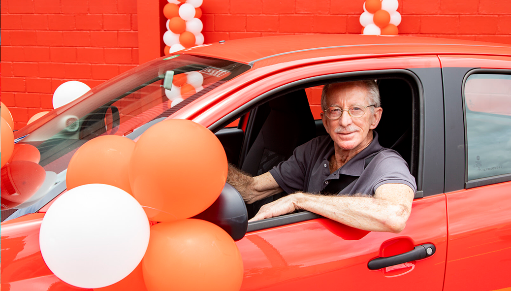 Entrega do Sexto Carro Mobi 0km - Aniversário Epa 60 anos