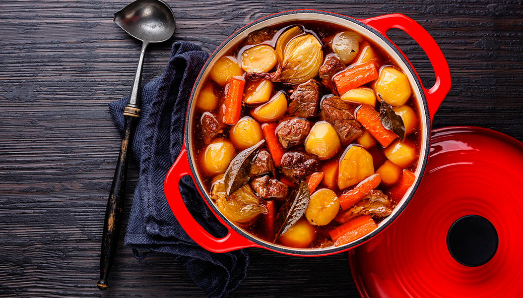 Carne de Panela com Batata e Cenoura