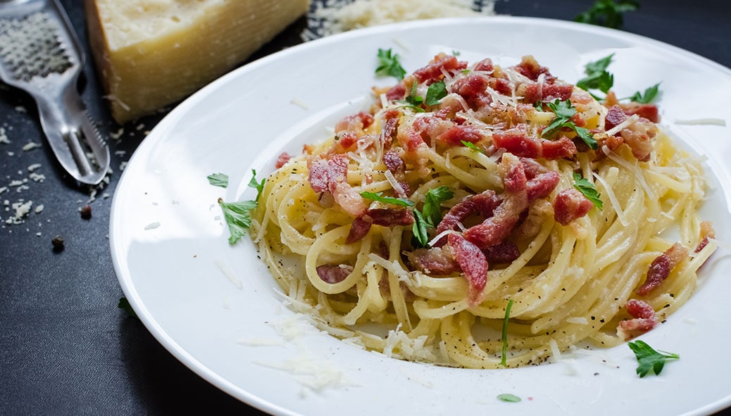 Espaguete à Carbonara