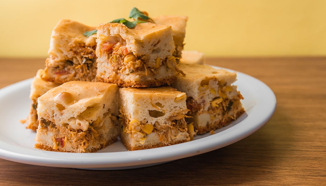 Torta de Frango de Liquidificador