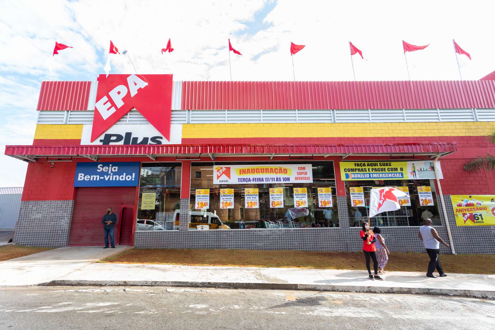 O EPA Supermercados inaugura sua segunda loja no bairro Havaí